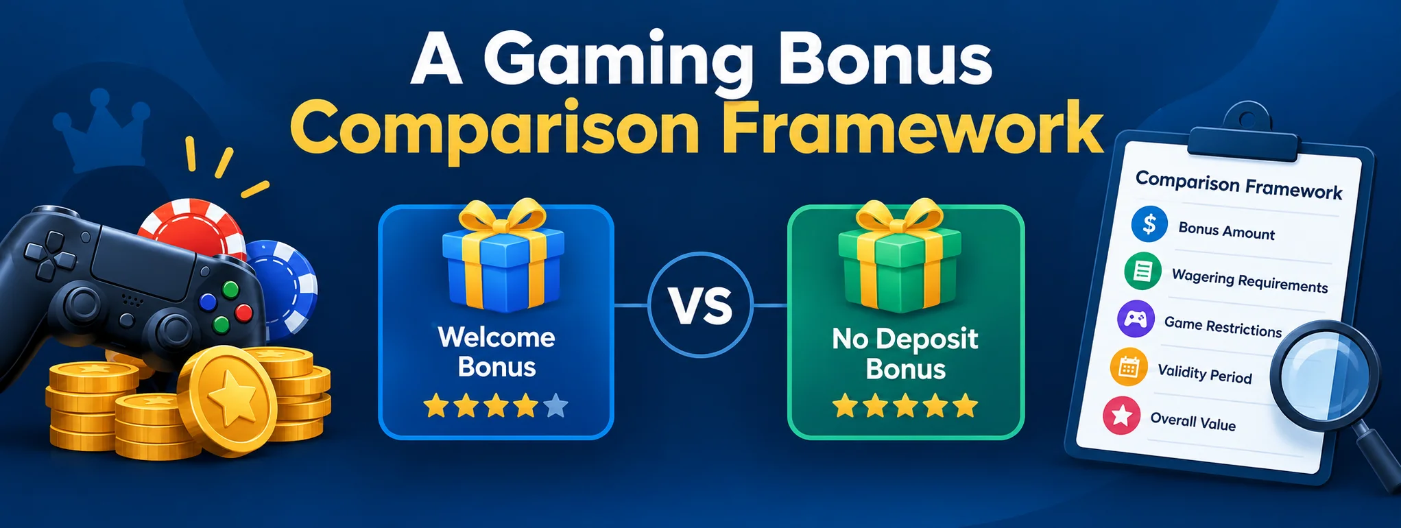 A Gaming Bonus Comparison Framework