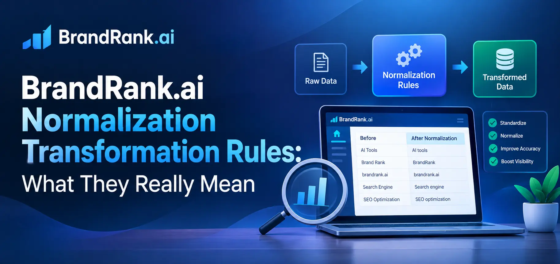 BrandRank.ai Normalization Transformation Rules: What They Really Mean