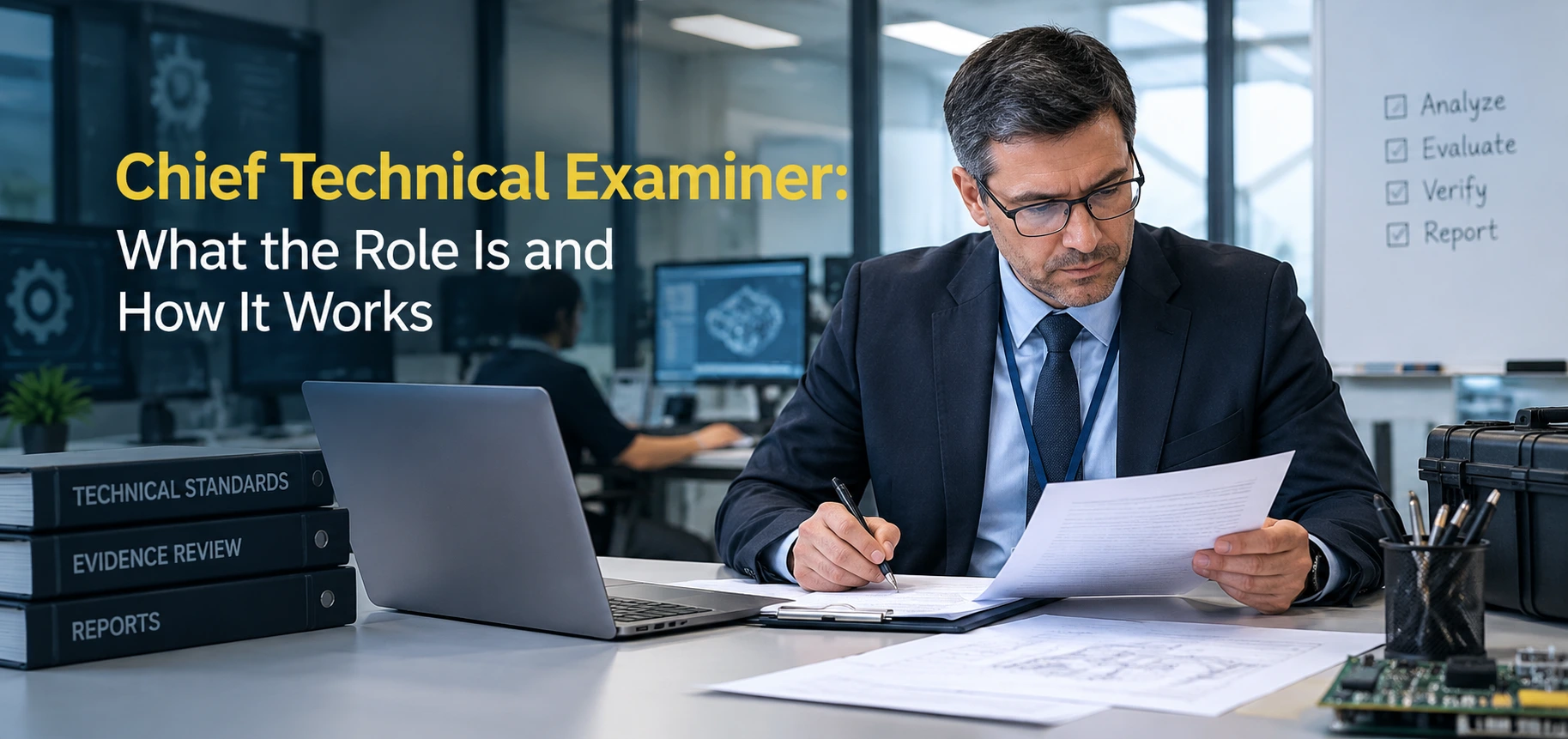 Chief Technical Examiner: What the Role Is and How It Works