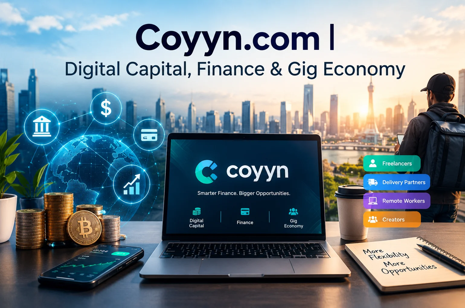 Coyyn.com | Digital Capital, Finance & Gig Economy