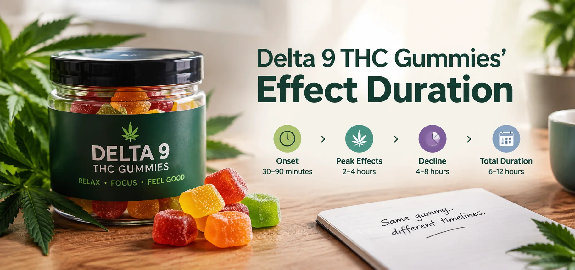 Delta 9 THC Gummies’ Effect Duration