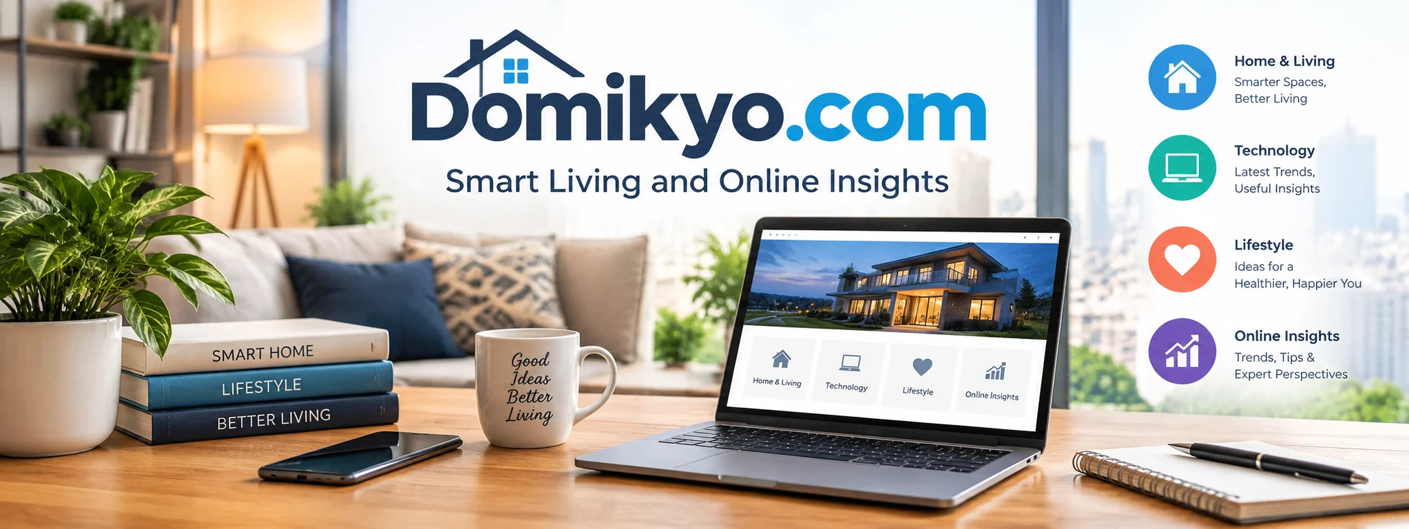 Domikyo.com: Smart Living and Online Insights