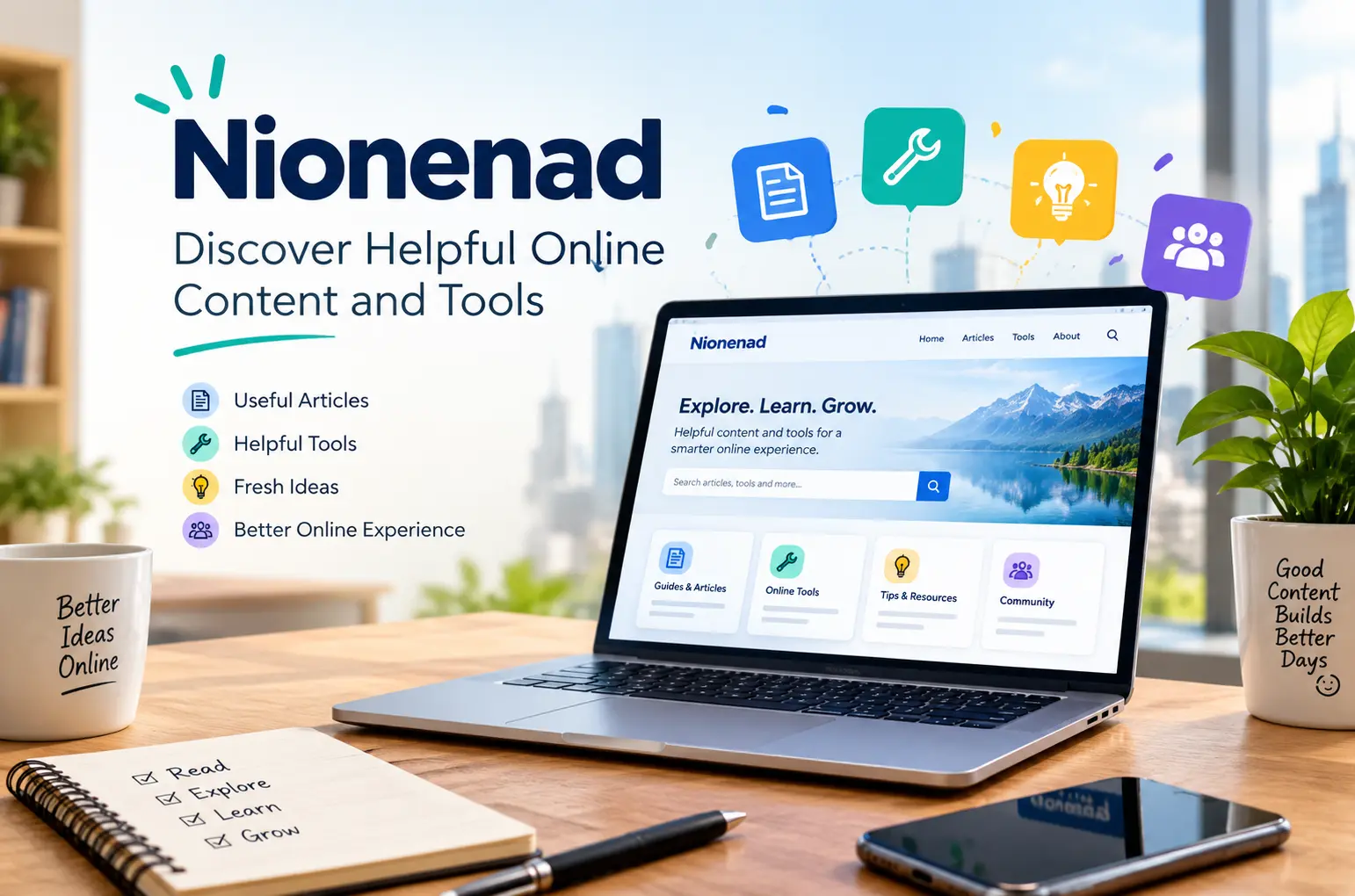 Nionenad – Discover Helpful Online Content and Tools