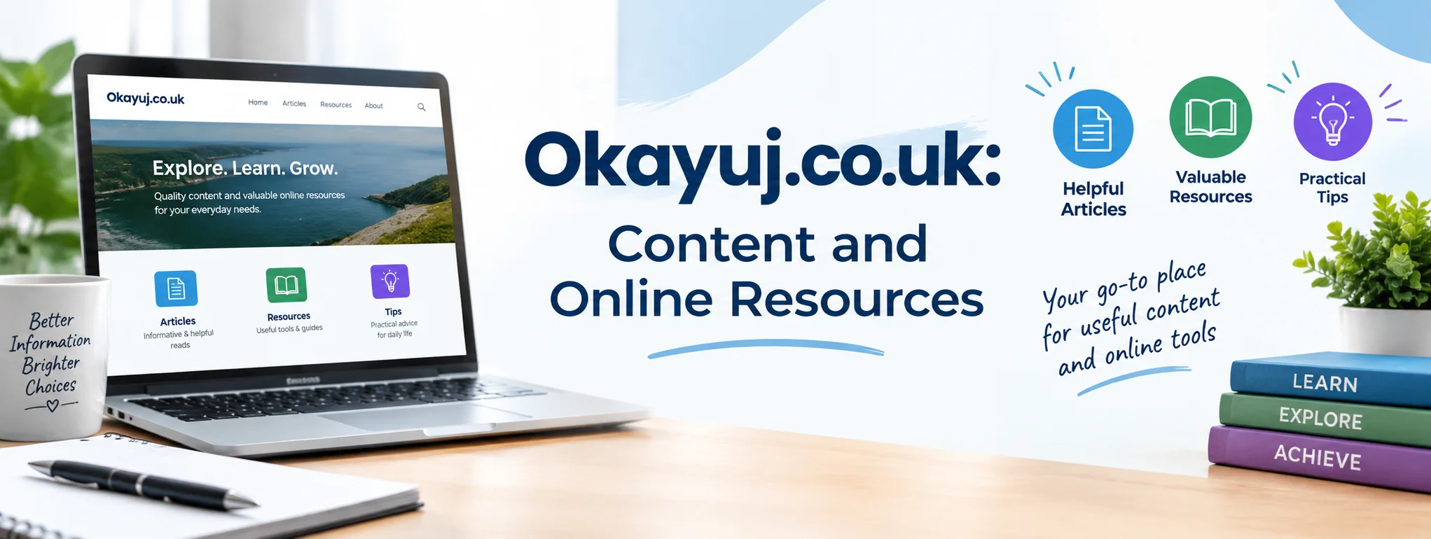 Okayuj.co.uk: Content and Online Resources