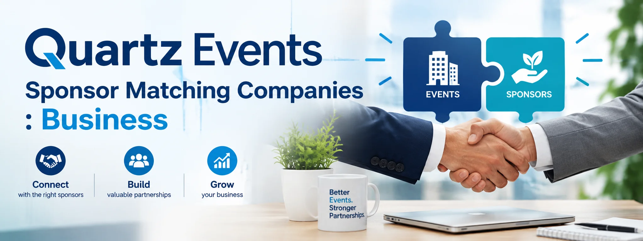 Quartz Events Sponsor Matching Companies : Business