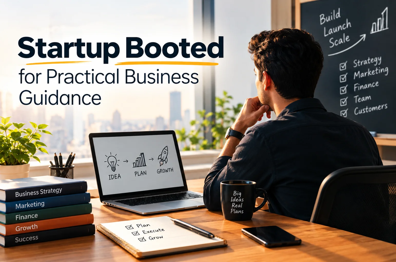 Startup Booted for Practical Business Guidance