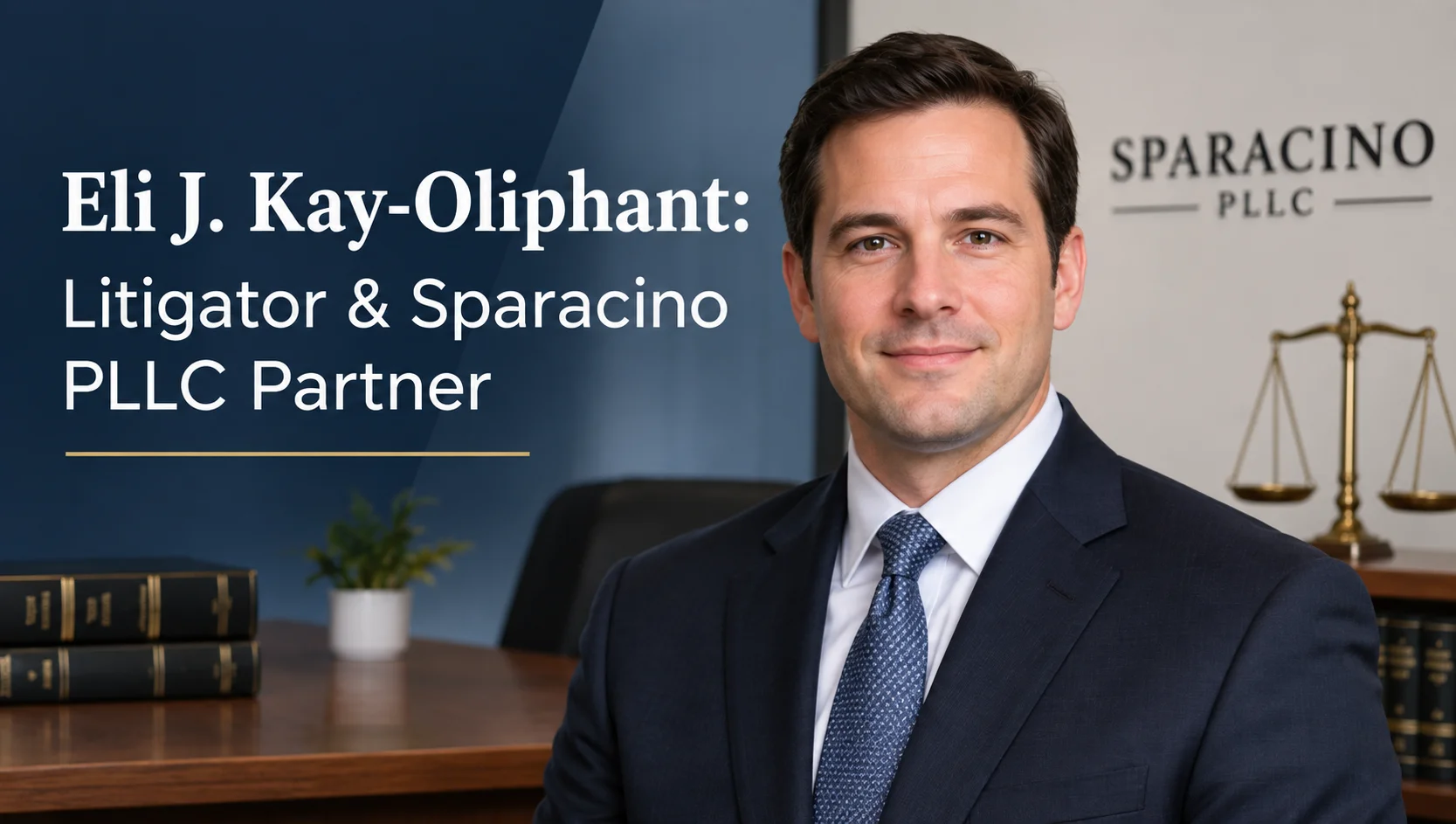 Eli Kay-Oliphant litigator and Sparacino PLLC partner