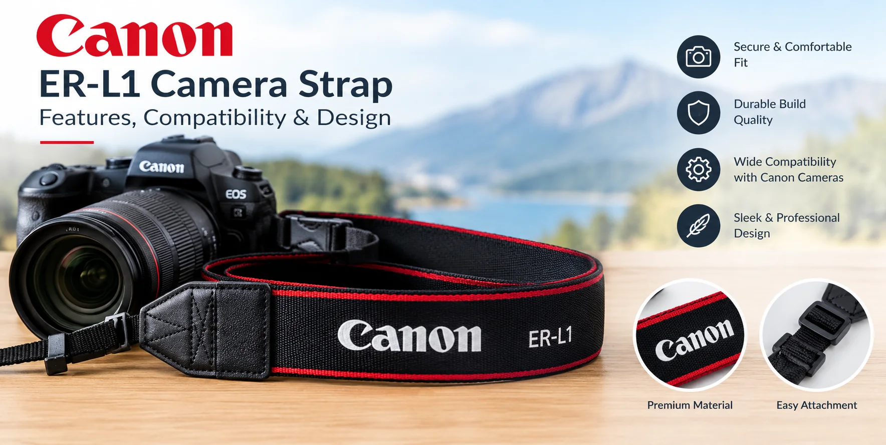 Canon ER-L1 Camera Strap: Features, Compatibility & Design
