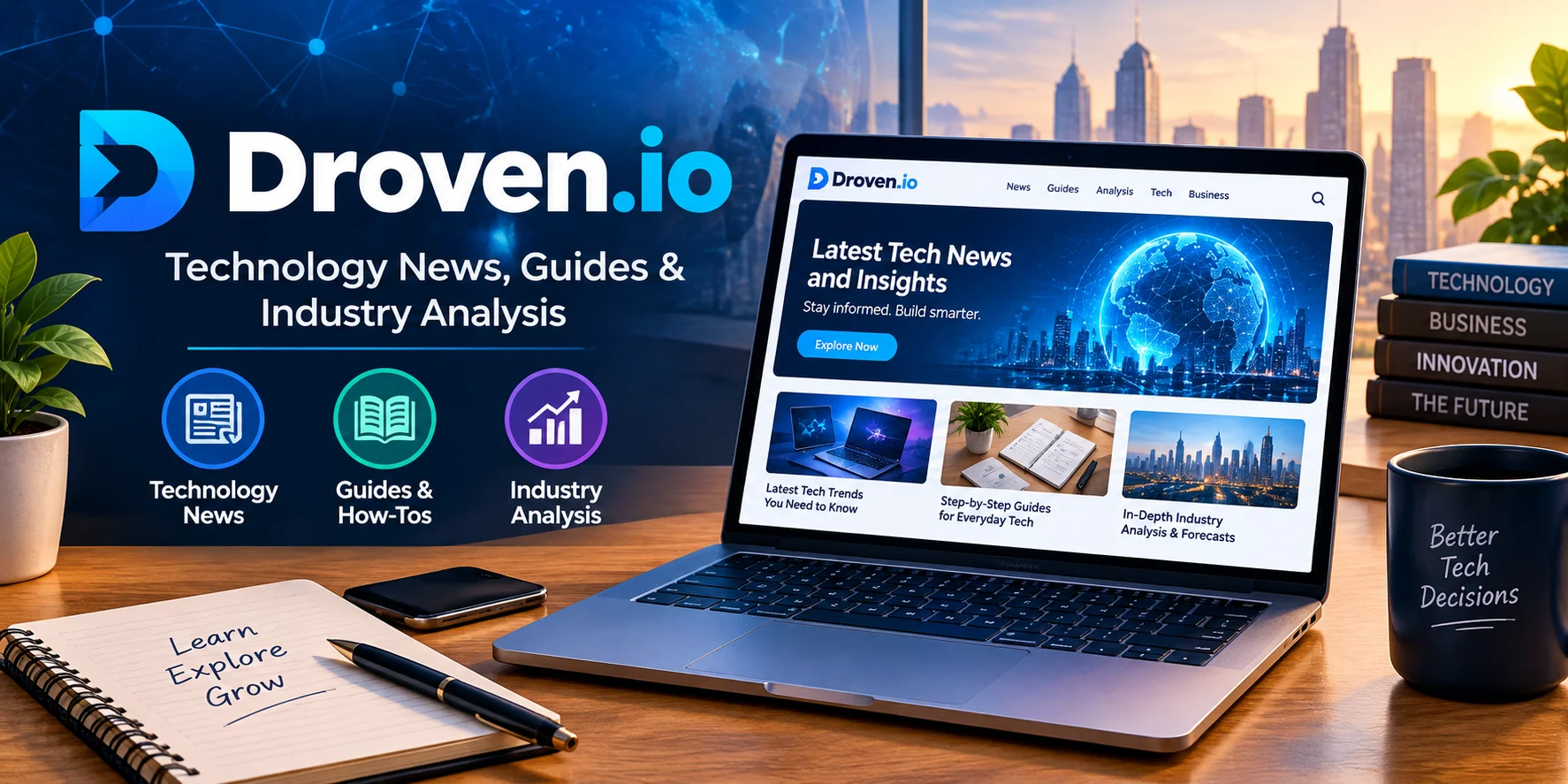 Droven.io Review: Technology News, Guides & Industry Analysis