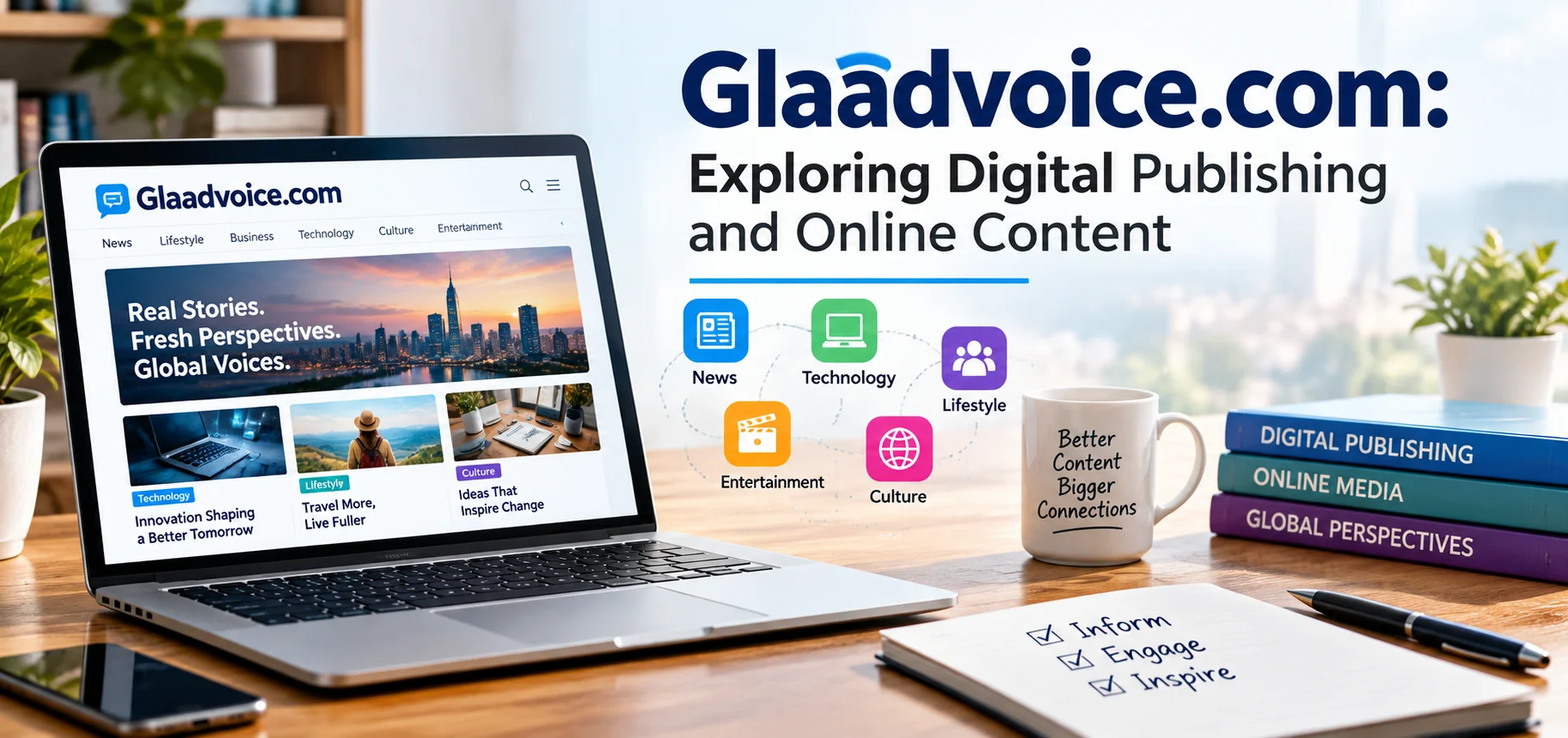 Glaadvoice.com: Exploring Digital Publishing and Online Content