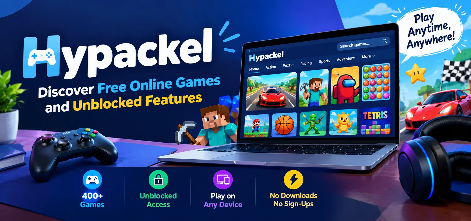 Hypackel: Discover Free Online Games and Unblocked Features
