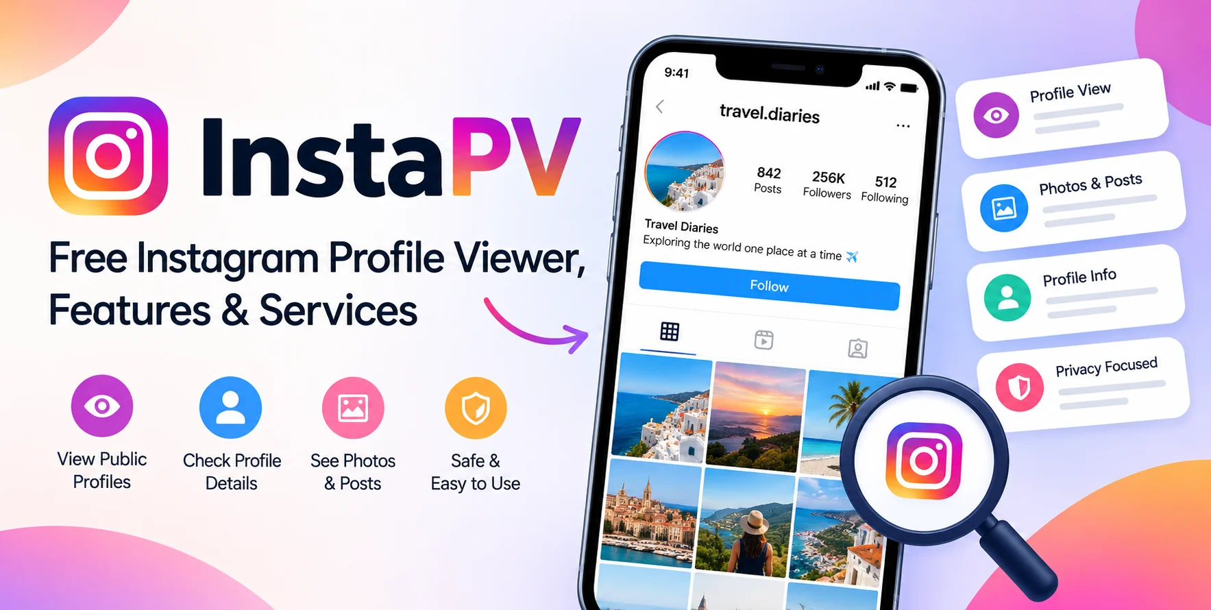 InstaPV: Free Instagram Profile Viewer, Features & Services