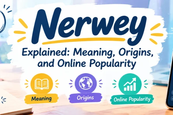 Nerwey Explained: Meaning, Origins, and Online Popularity