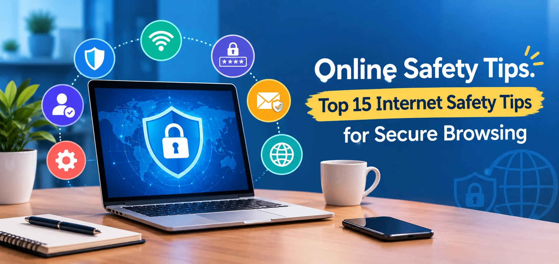 Online Safety Tips:Top 15 Internet Safety Tips for Secure Browsing