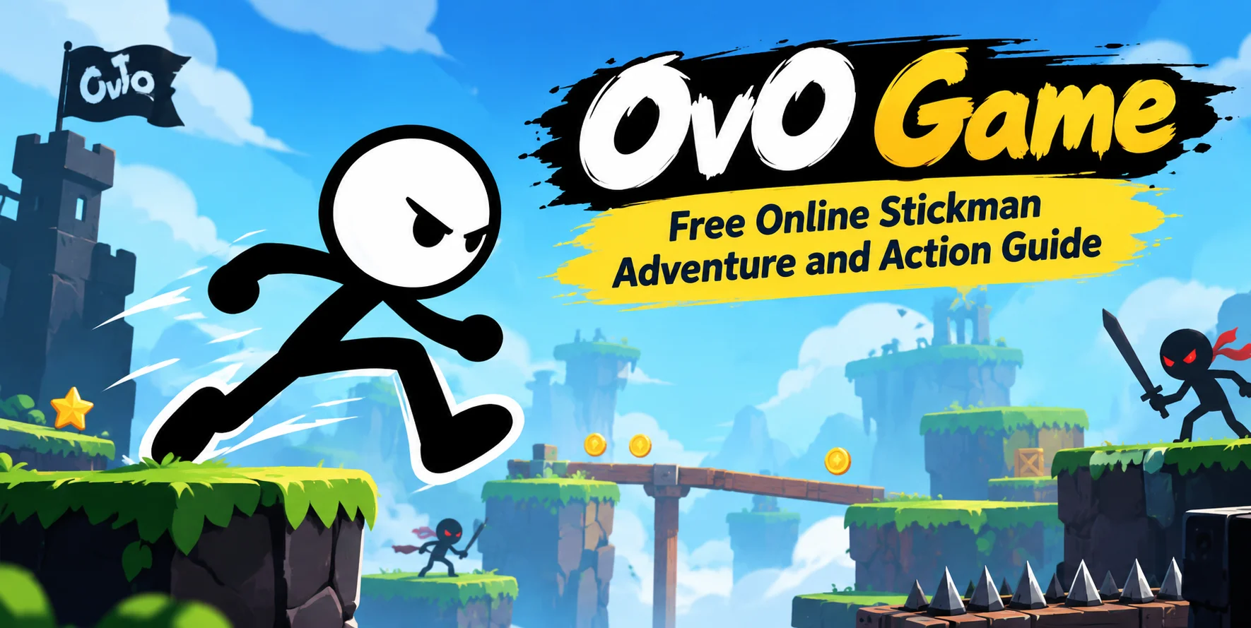 OvO Game: Free Online Stickman Adventure and Action