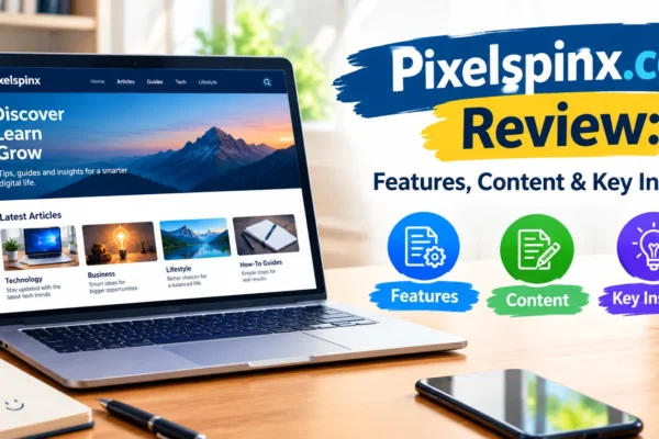 Pixelspinx.com Review: Features, Content & Key Insights