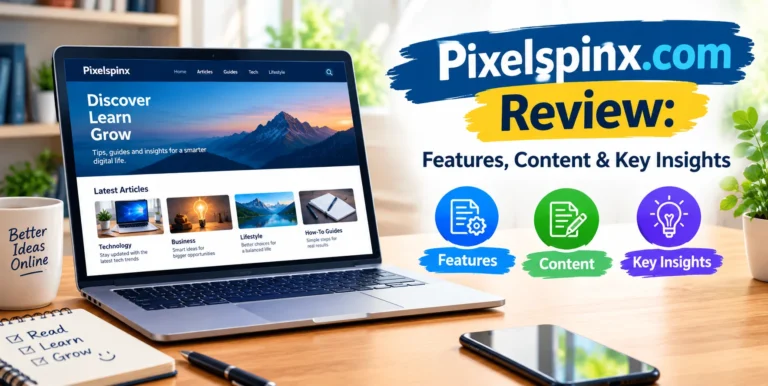 Pixelspinx.com Review: Features, Content & Key Insights