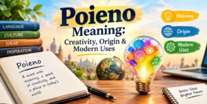 Poieno Meaning