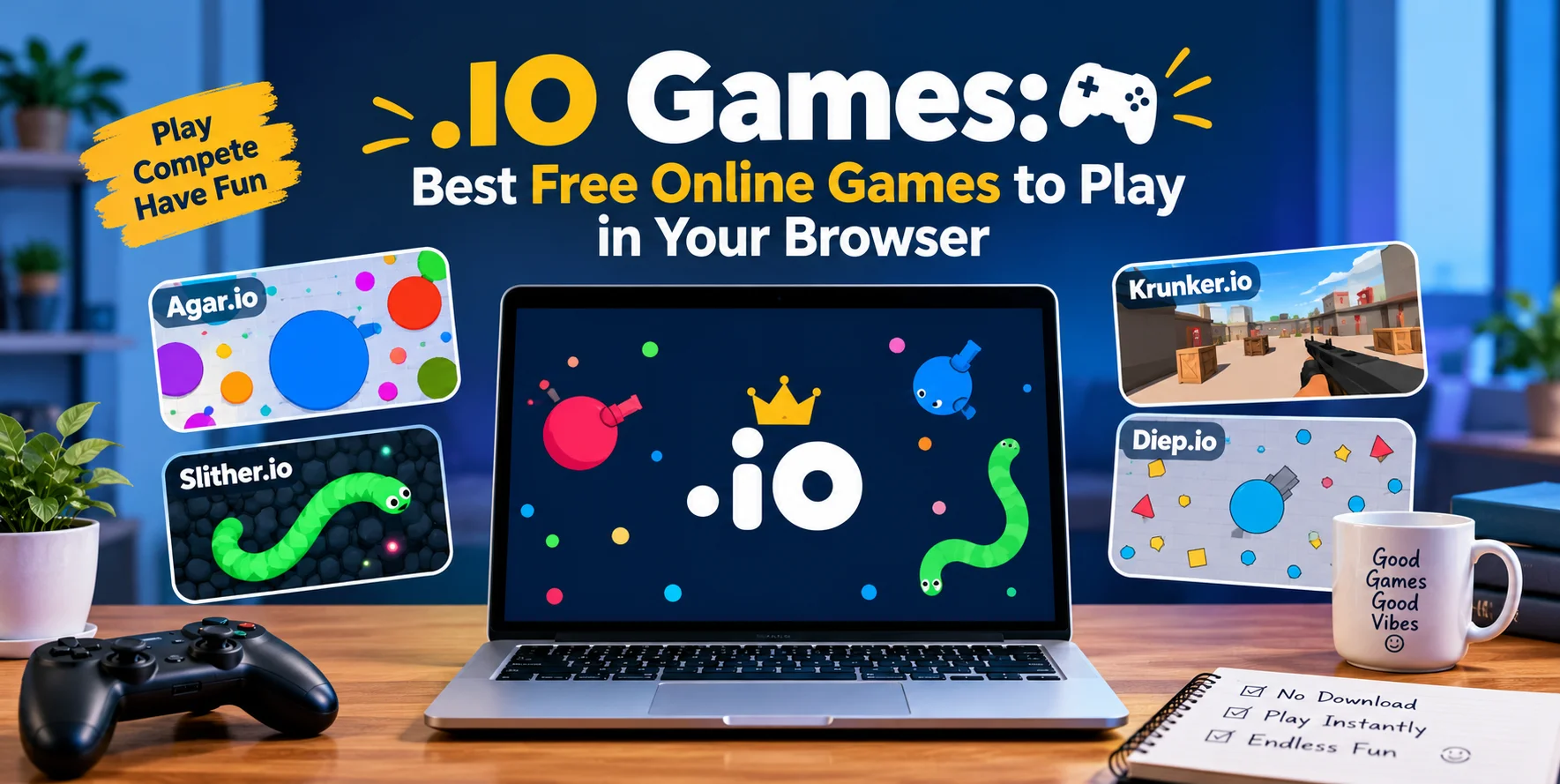 .IO Games: Best Free Online Games to Play in Your Browser