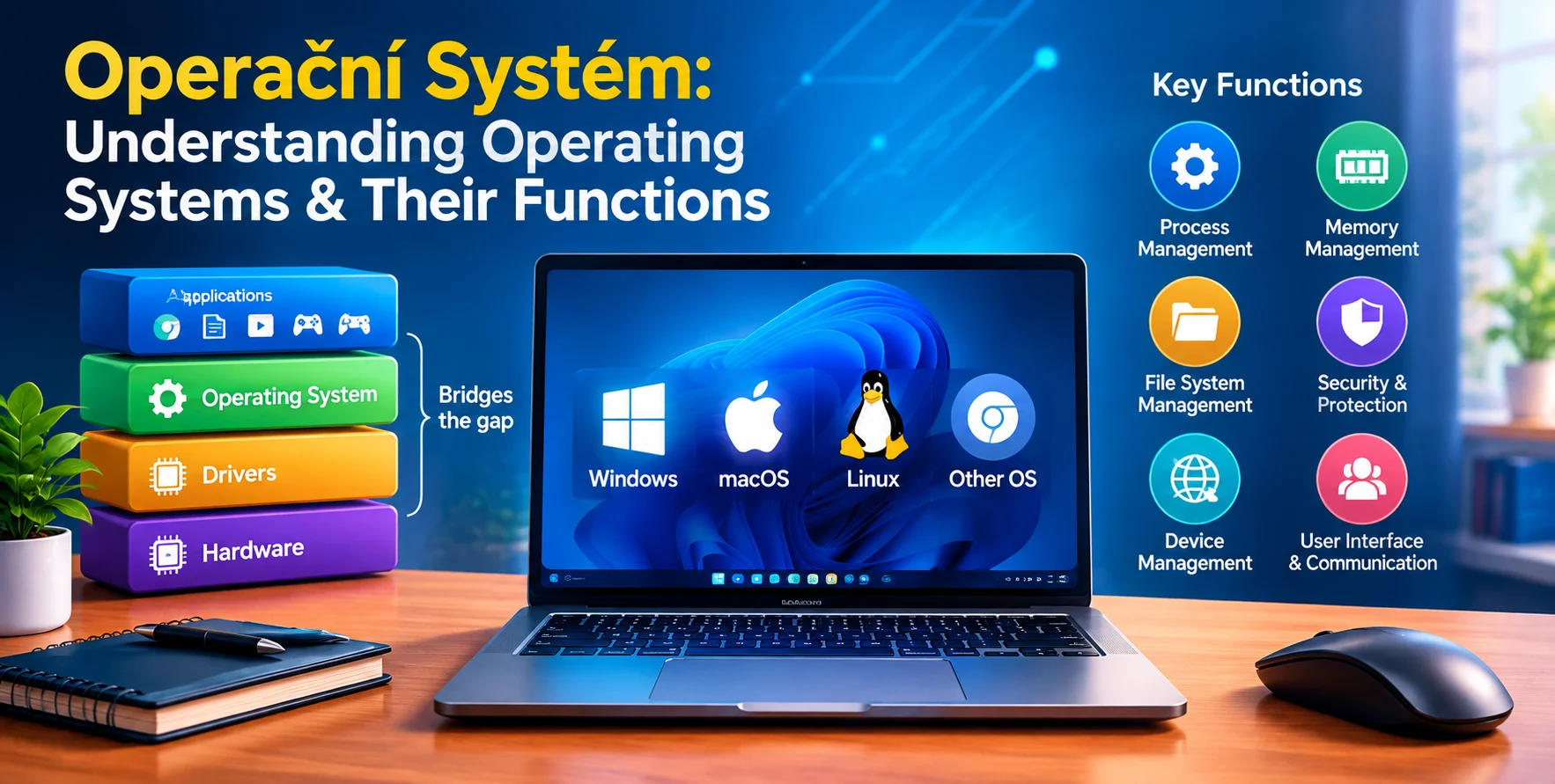 Operační Systém: Understanding Operating Systems & Their Functions