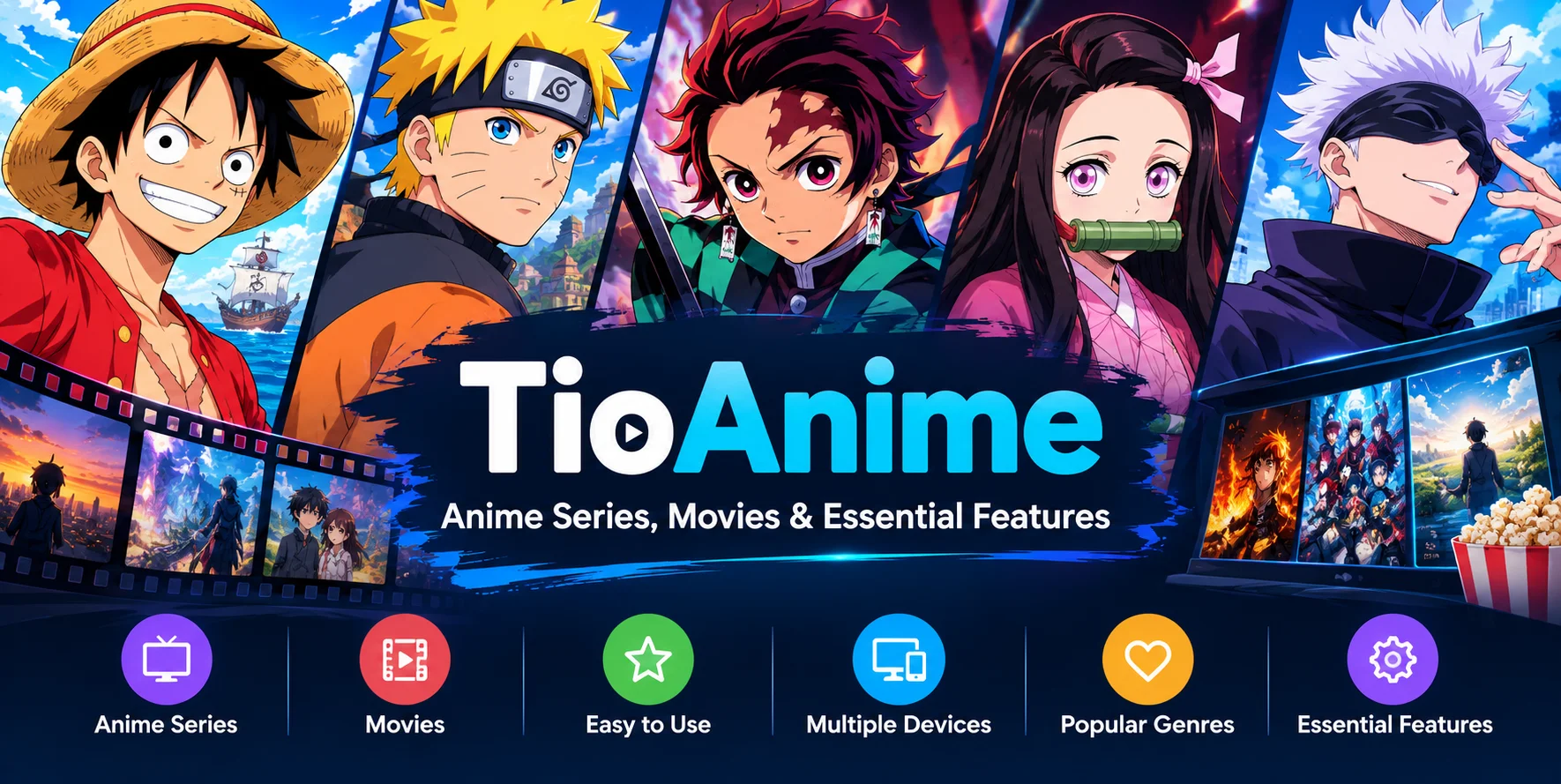 TioAnime: Anime Series, Movies & Essential Features