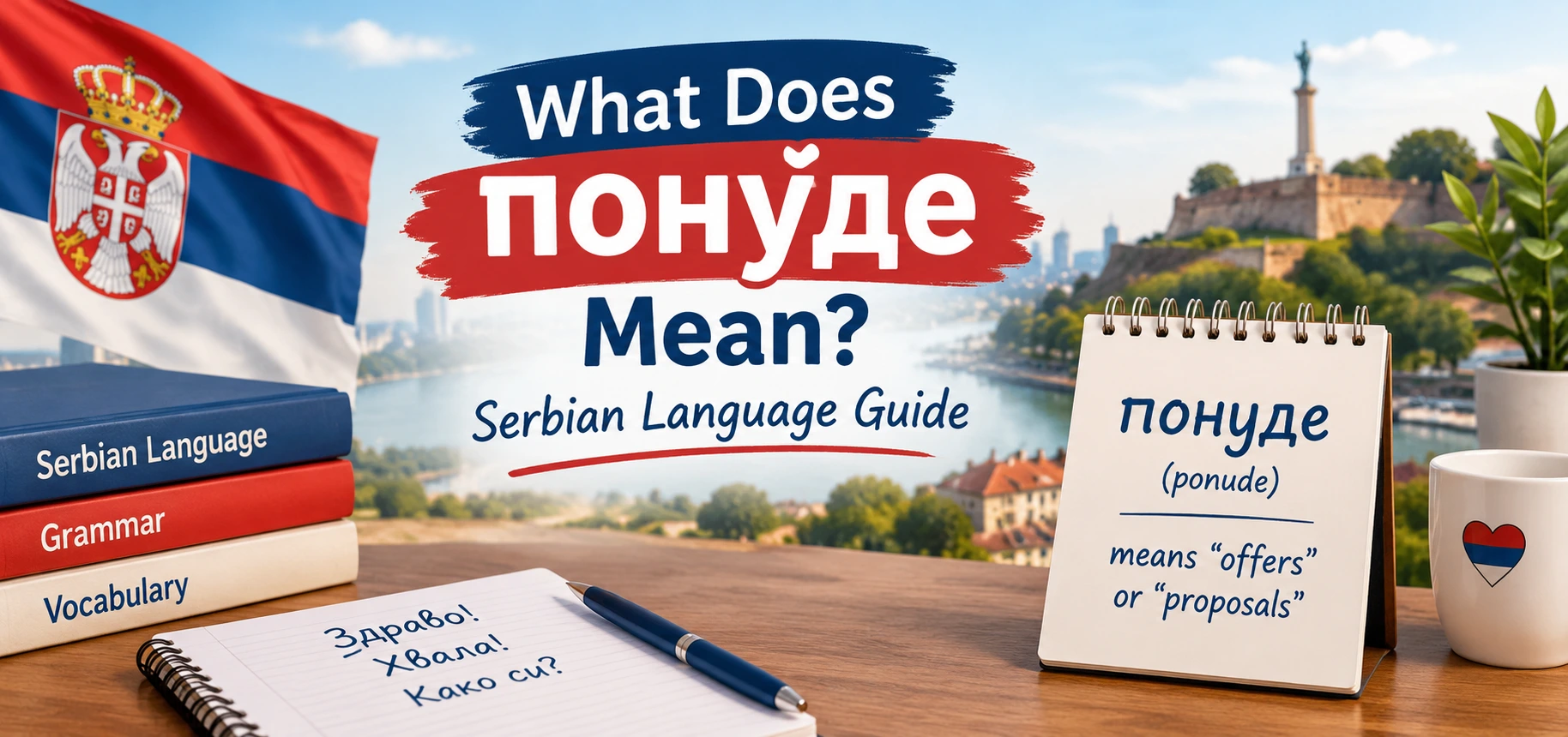 What Does понуде Mean? Serbian Language Guide